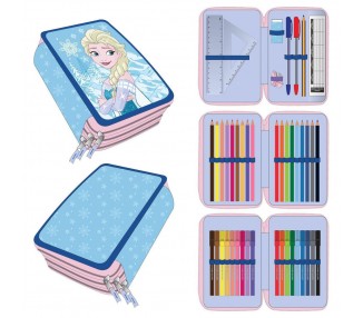 Plumier Elsa Frozen Disney triple