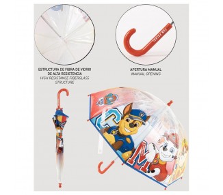 Paraguas manual POE Patrulla Canina Paw Patrol