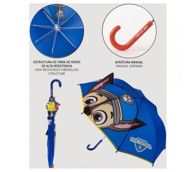 Paraguas manual Chase Patrulla Canina Paw Patrol