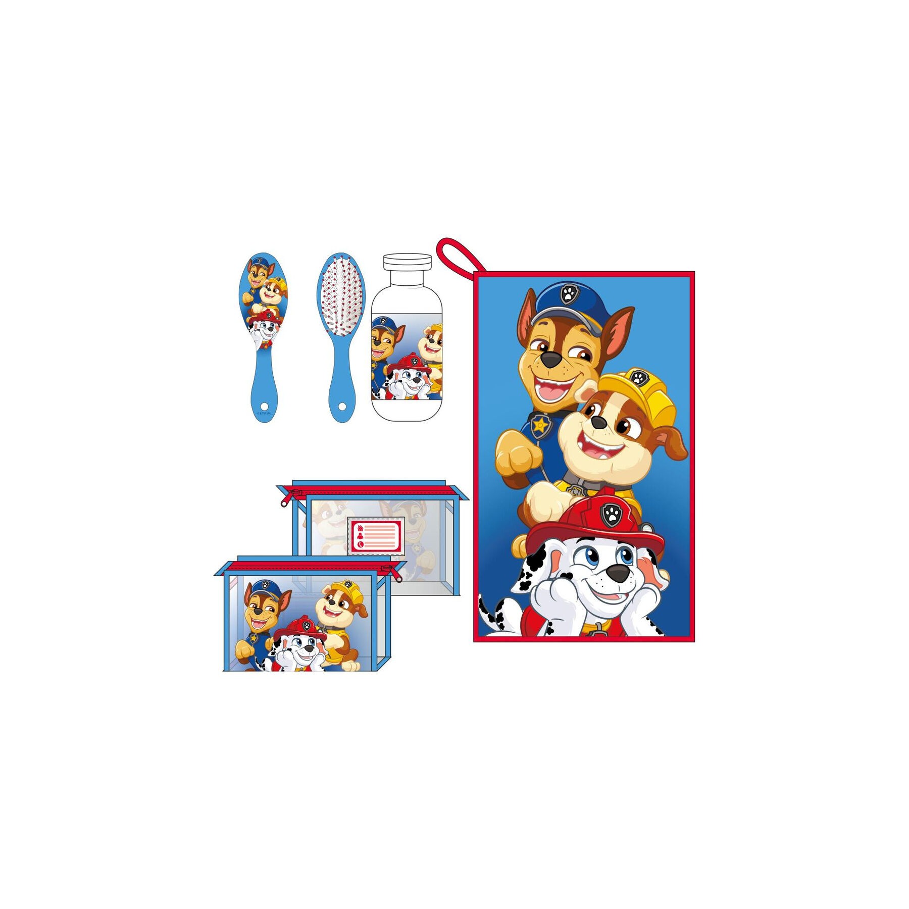 Set neceser aseo Patrulla Canina Paw Patrol