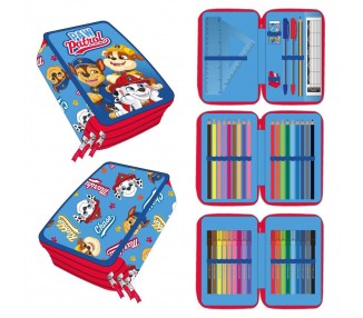 Plumier Patrulla Canina Paw Patrol triple