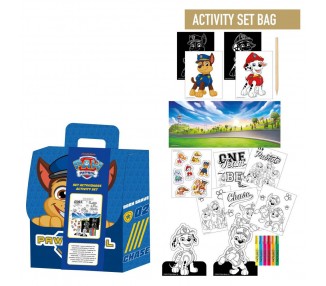 Mochila set coloreable Patrulla Canina Paw Patrol