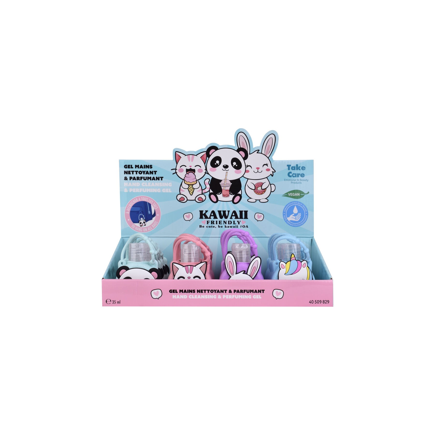 Gel desinfectante manos Kawaii surtido