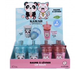 Balsamo labial protector Kawaii surtido
