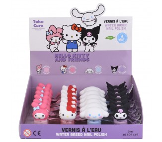 Esmalte de uñas al agua Hello Kitty and Friends surtido
