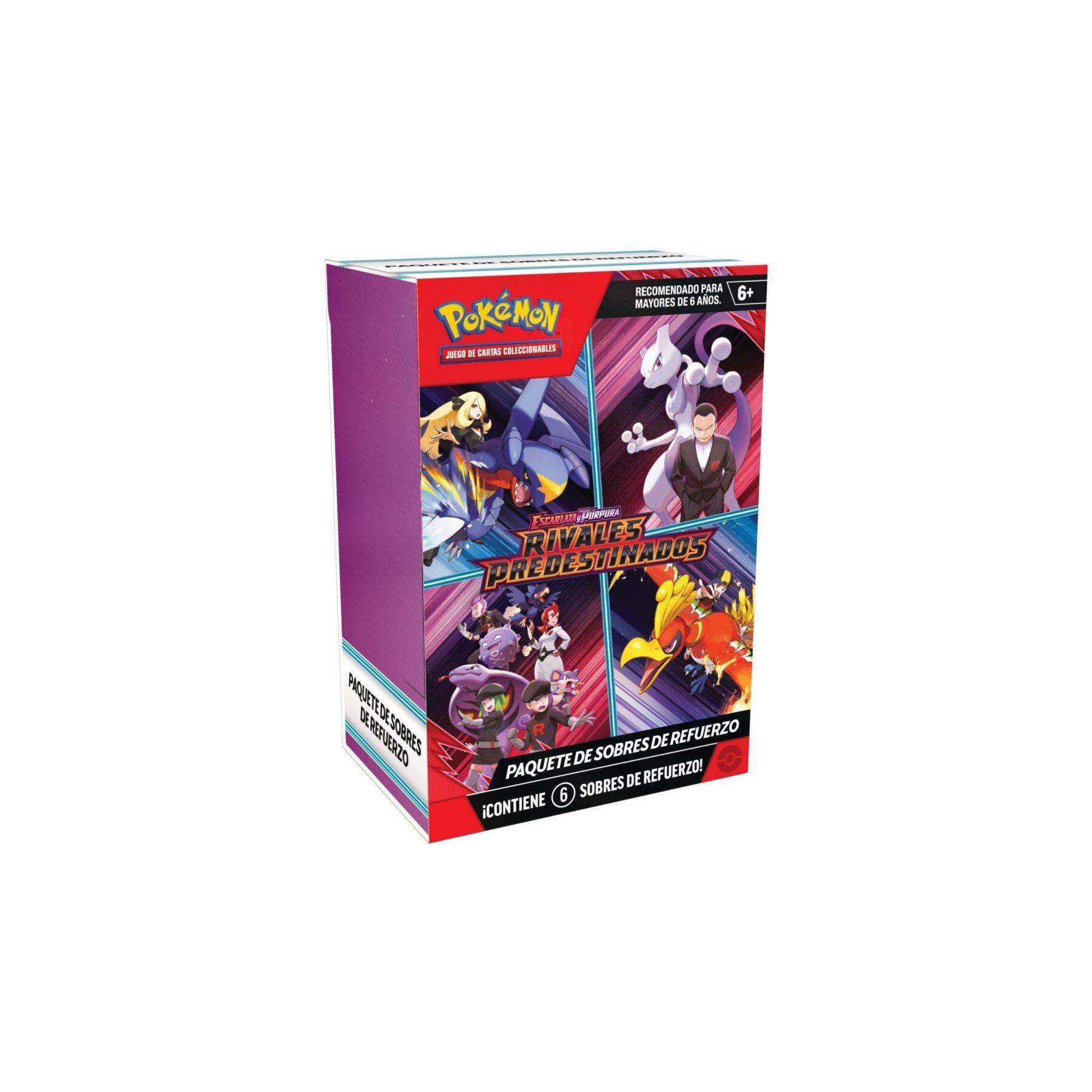 Juego cartas Booster Bundle Rivales Predestinados Pokemon latino