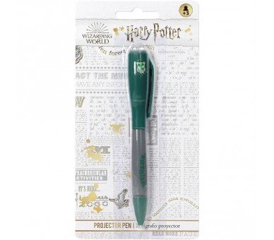 Boligrafo proyector luz Slytherin Harry Potter