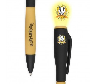 Boligrafo proyector luz Hufflepuff Harry Potter