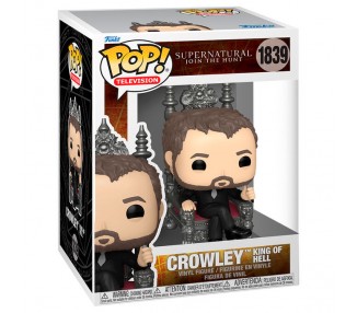 Figura POP Premium Supernatural Join the Hunt Death Crowley King of Hell