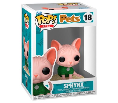 Figura POP Pets Sphynx