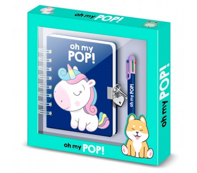 Diario + boligrafo Sweety Oh My Pop!