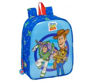 Mochila Good Vibes Toy Story Disney Pixar 27cm adaptable