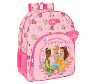 Mochila Princesas Disney 42cm adaptable