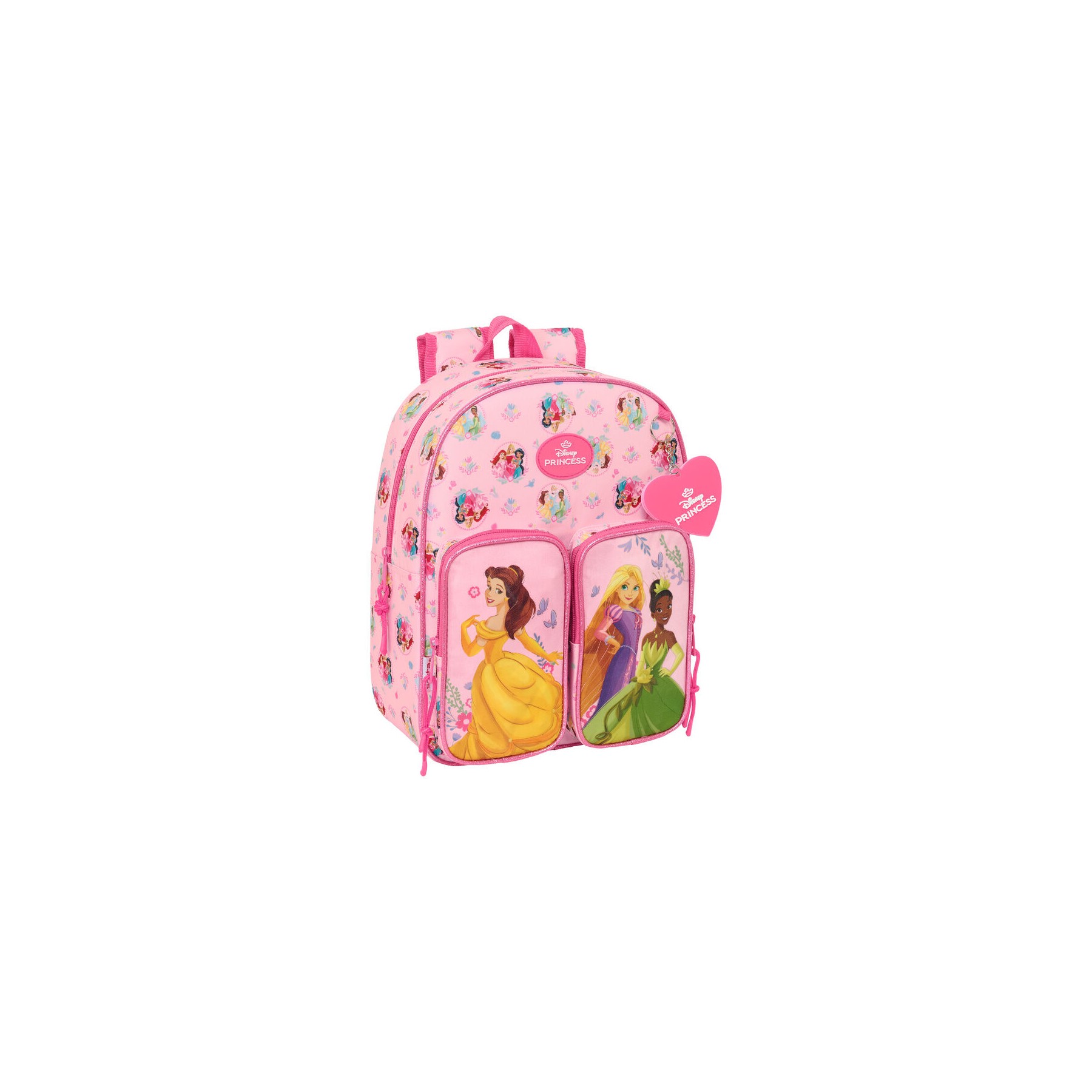 Mochila Princesas Disney 34cm adaptable