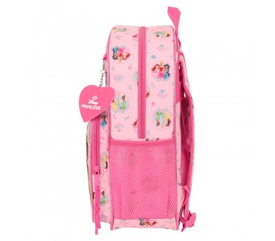 Mochila Princesas Disney 34cm adaptable