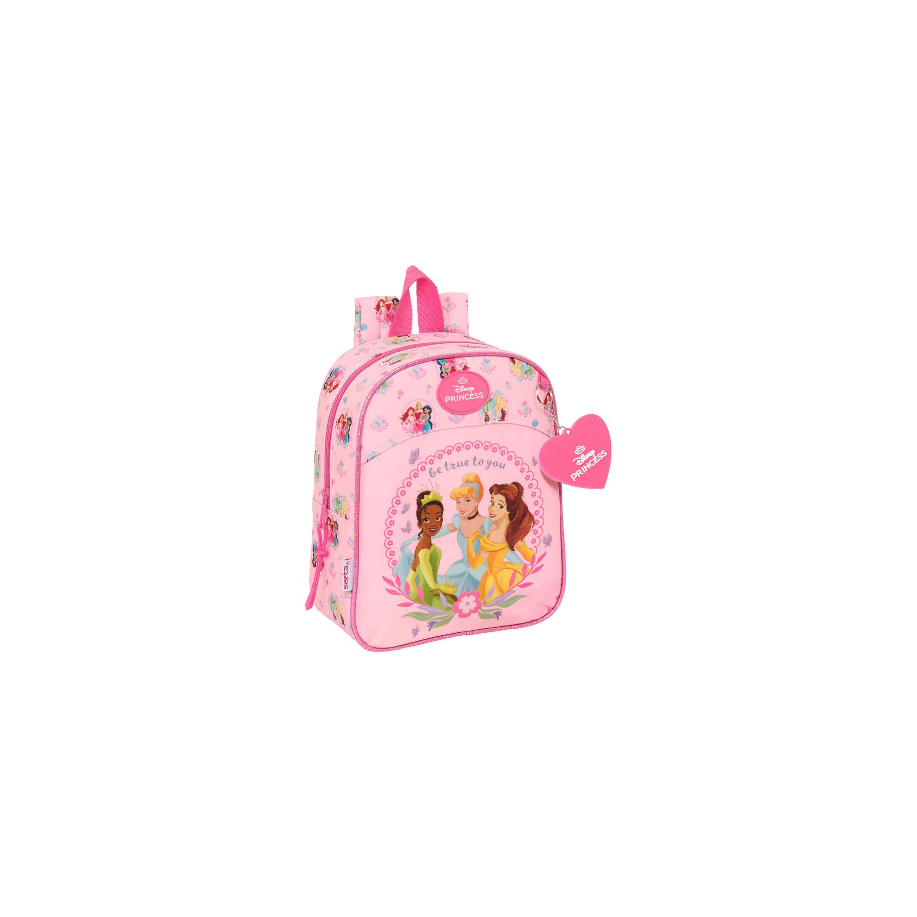 Mochila Princesas Disney 27cm adaptable