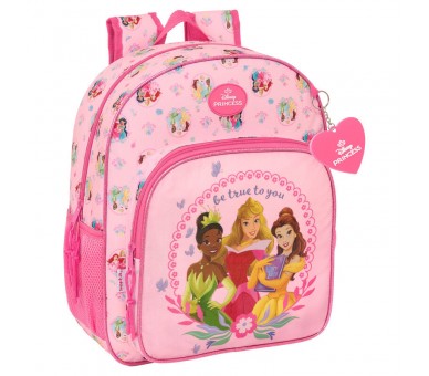 Mochila Princesas Disney 38cm adaptable