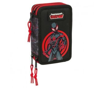 Plumier Miles Morales Spiderman Marvel triple 37pzs