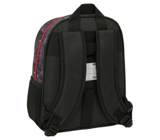 Mochila Miles Morales Spiderman Marvel 33cm adaptable