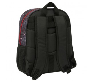 Mochila Miles Morales Spiderman Marvel 38cm adaptable