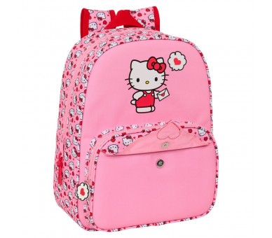 Mochila Hello Kitty 34cm adaptable