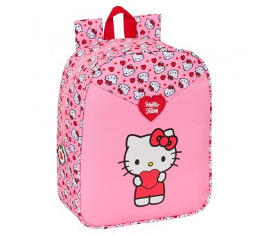 Mochila Hello Kitty 27cm adaptable