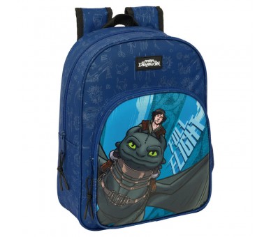 Mochila Como Entrenar a Tu Dragon 34cm adaptable