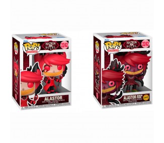 Figura POP Hazbin Hotel Alastor 5 + 1 Chase
