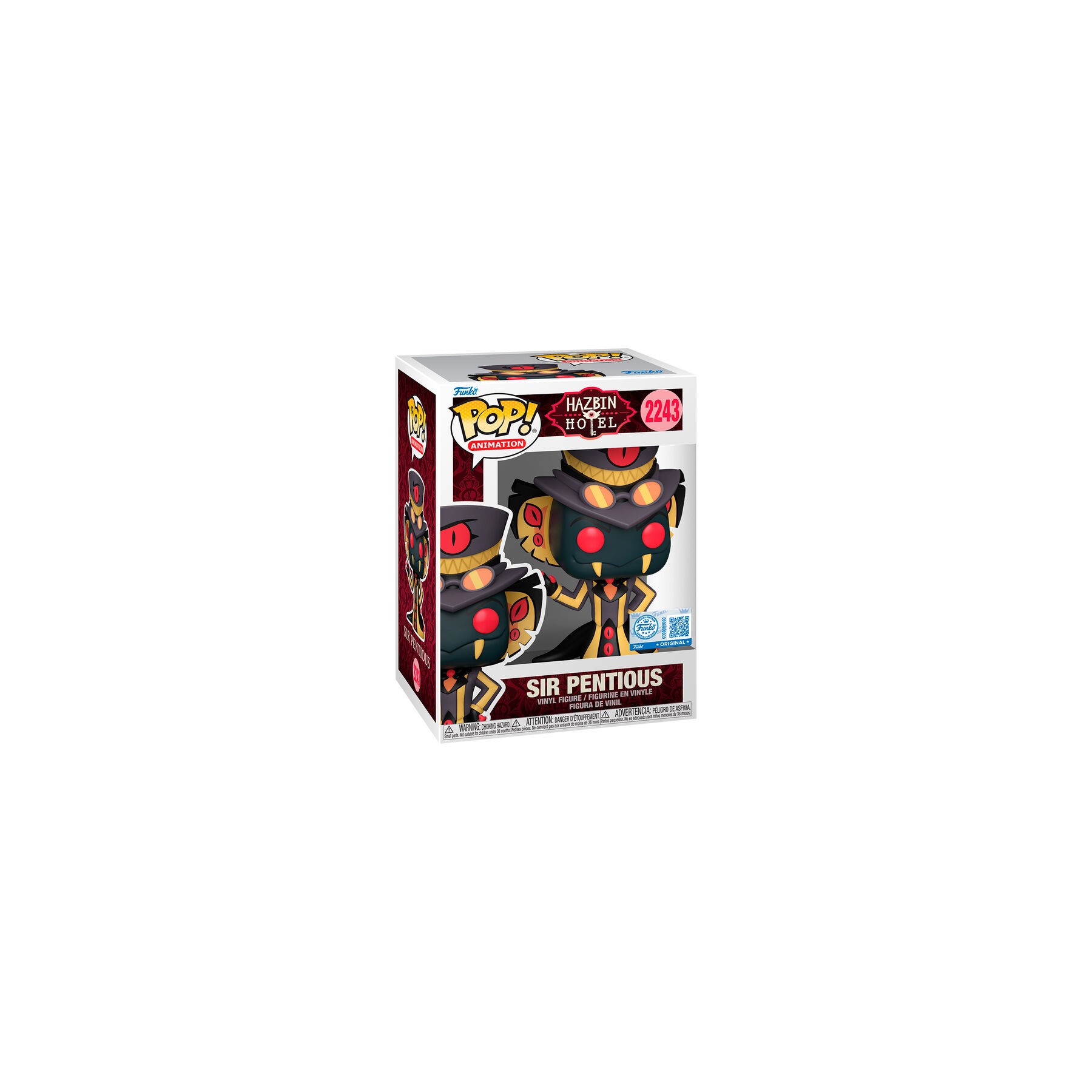 Figura POP Hazbin Hotel Sir Pentious Exclusive
