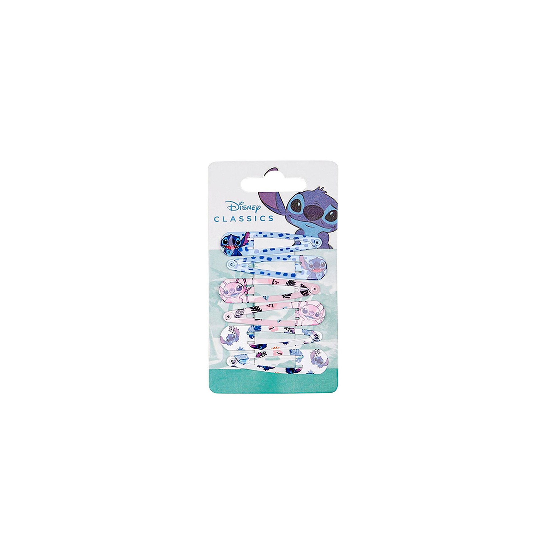 Blister 6 horquillas Stitch Disney