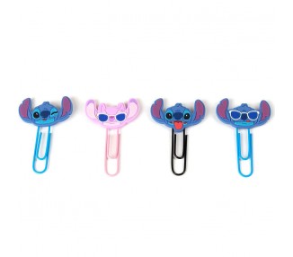 Blister 4 Clips Stitch Disney