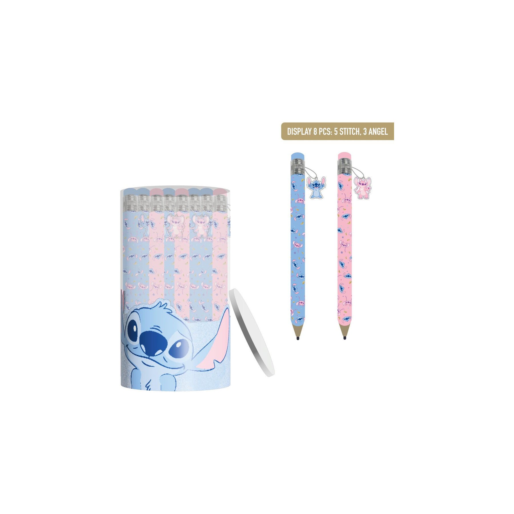 Lapiz grande Stitch Disney surtido