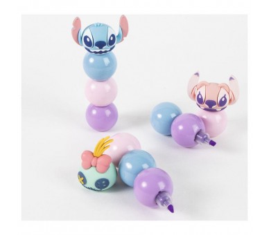 Subrayador apilable Stitch Disney surtido