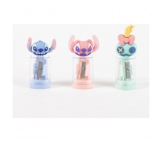 Sacapuntas contenedor Stitch Disney surtido