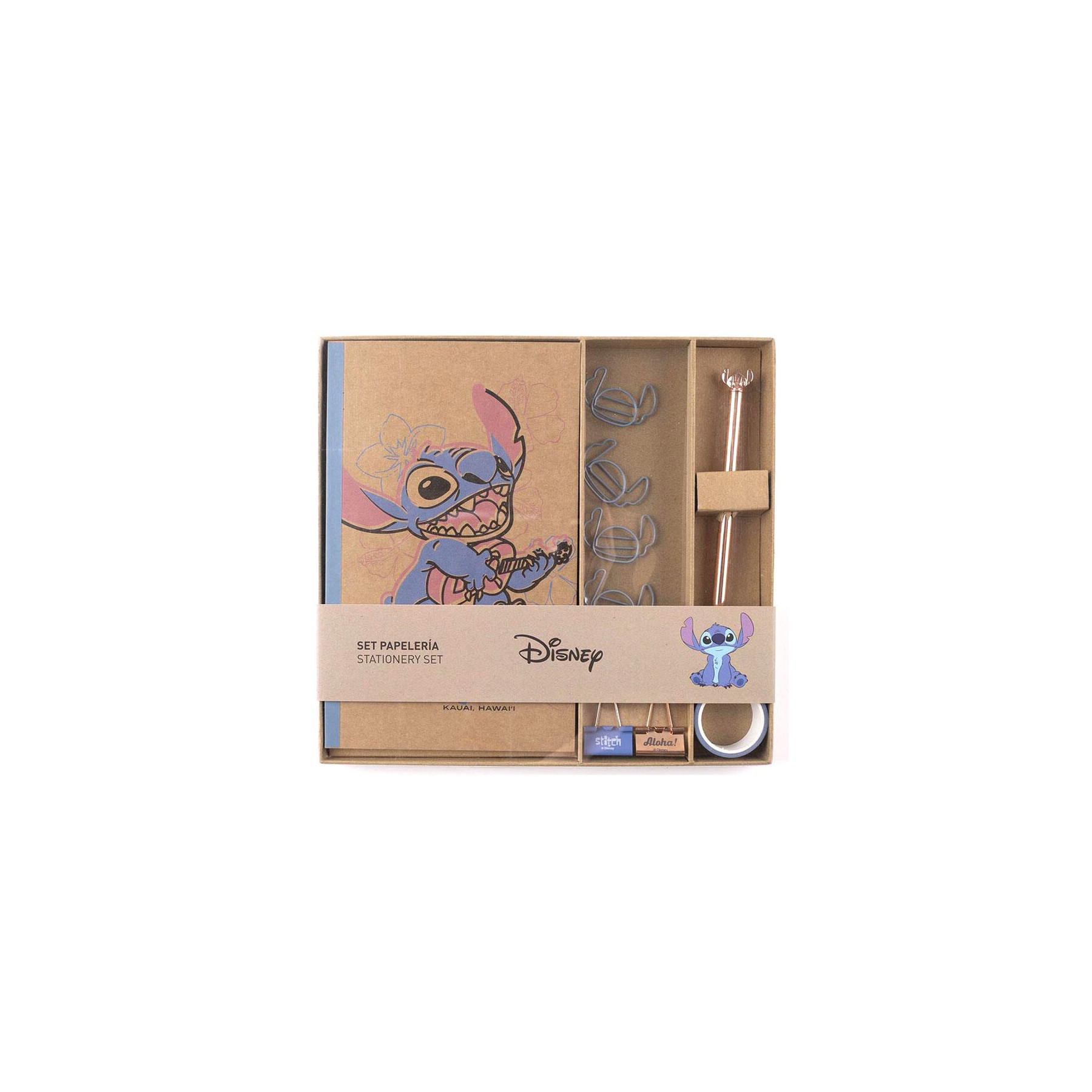 Set papeleria Stitch Disney