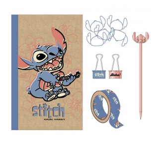Set papeleria Stitch Disney