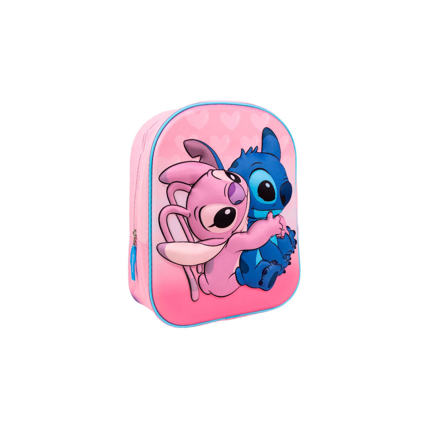 Mochila 3D Angel Stitch Disney 31cm