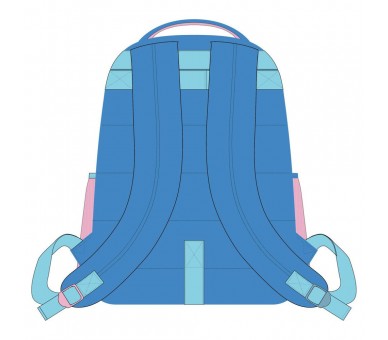 Mochila Stitch Disney 42cm adaptable