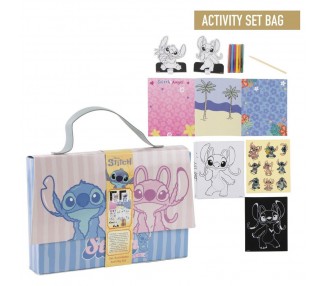 Bolso set coloreable Stitch Disney