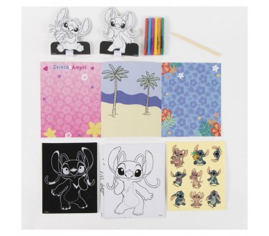 Bolso set coloreable Stitch Disney