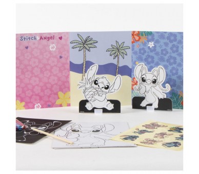 Bolso set coloreable Stitch Disney