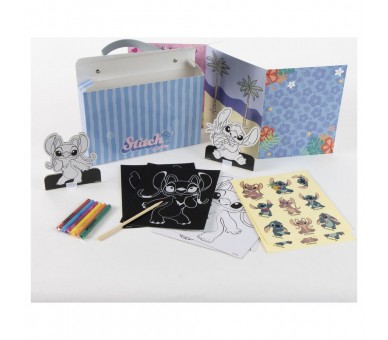 Bolso set coloreable Stitch Disney