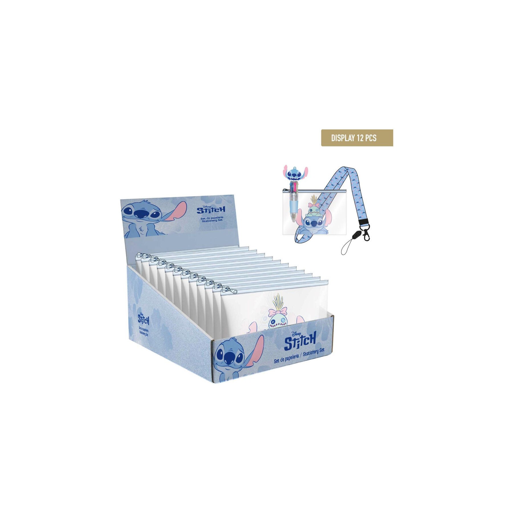 Set papeleria Stitch Disney