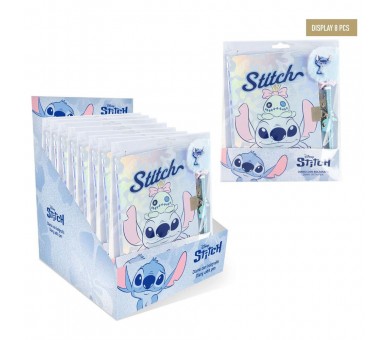 Diario + boligrafo Stitch Disney