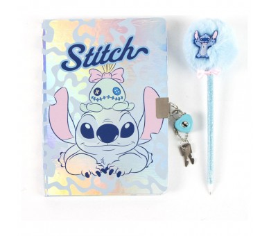 Diario + boligrafo Stitch Disney