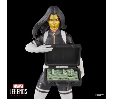 Blister 2 figuras Madame Masque & Crossbones Super Villains Marvel Legends Series 15cm