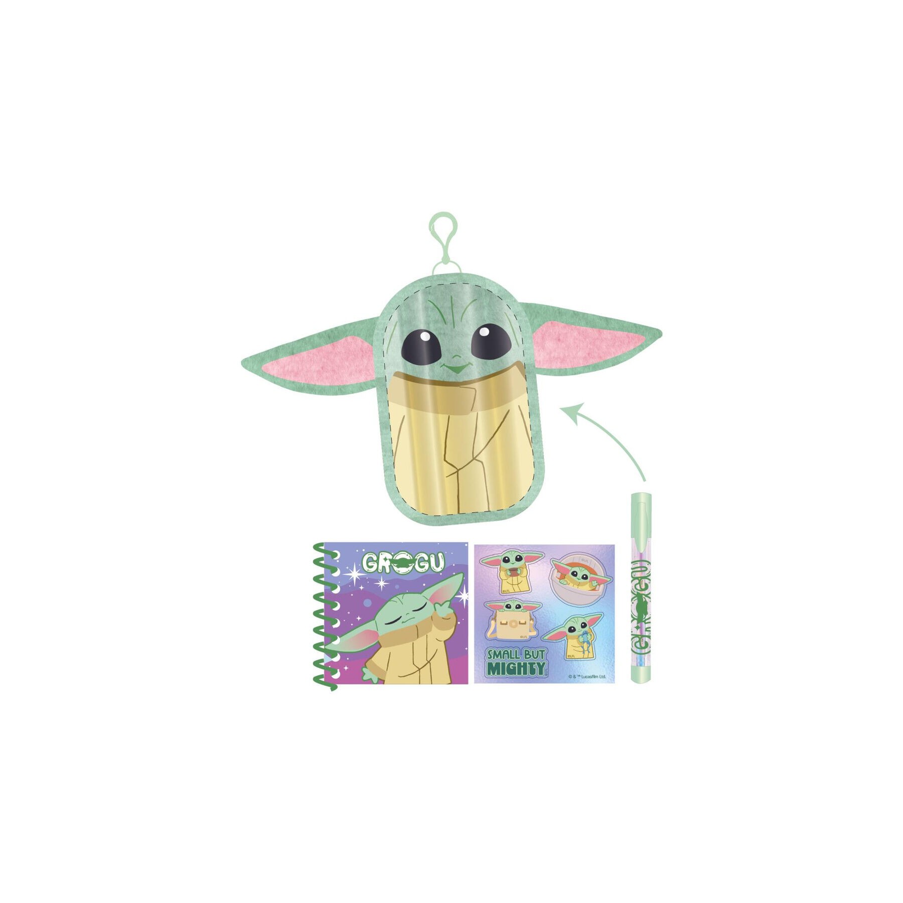 Set papeleria Grogu The Mandalorian Star Wars
