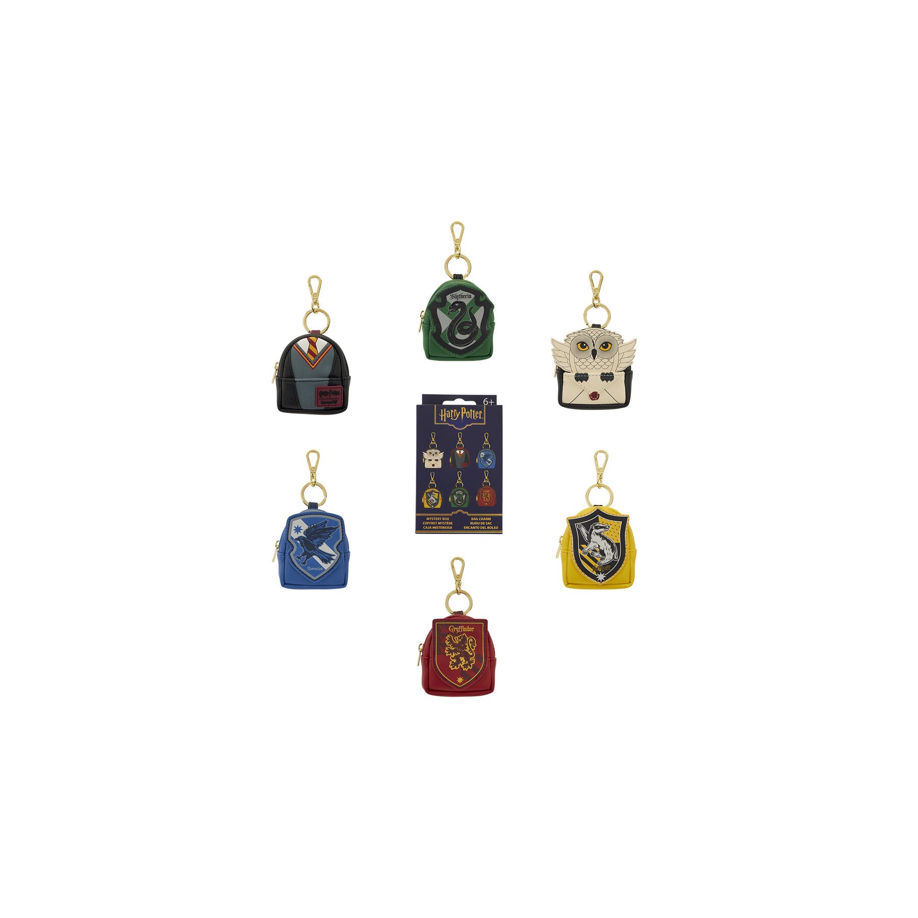 Llavero mini mochila Mystery Harry Potter Loungefly surtido