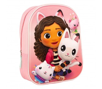 Mochila 3D La Casa de Muñecas de Gabby 31cm