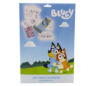 Set coloreable Bluey